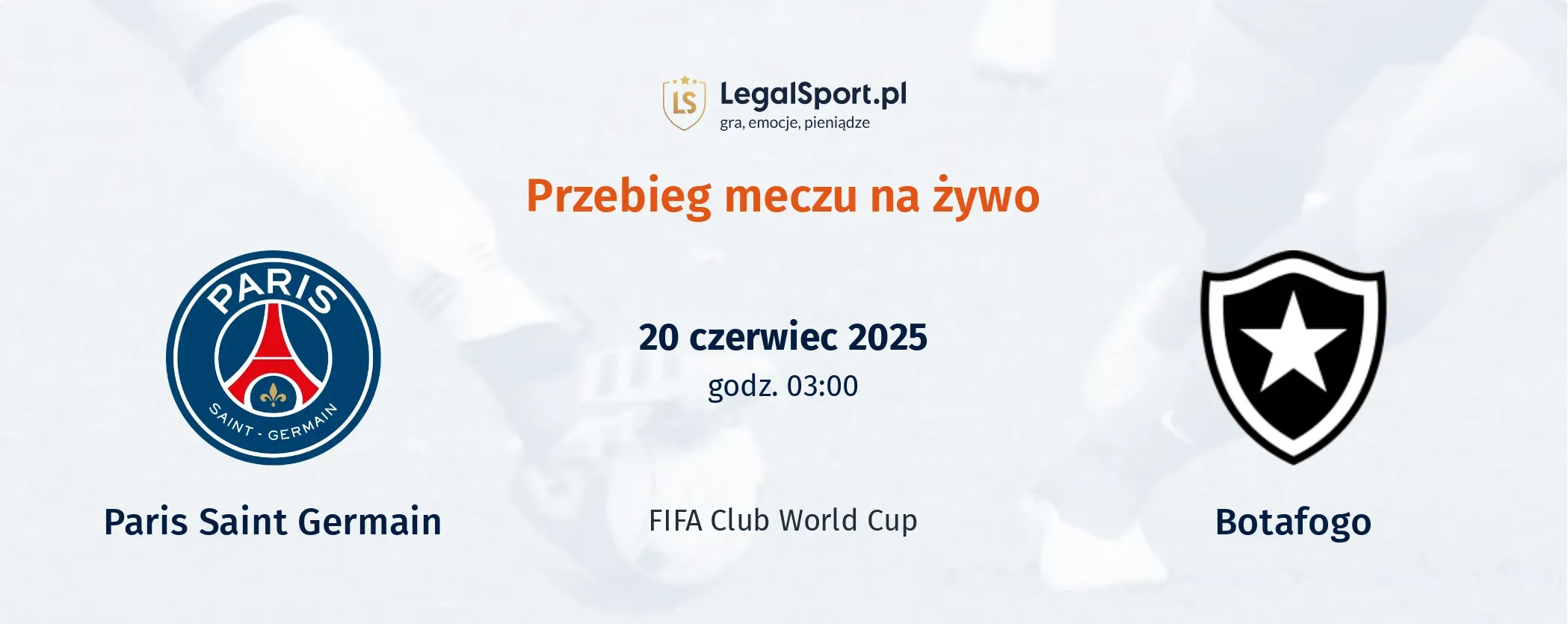 Przebieg Paris Saint Germain - Botafogo