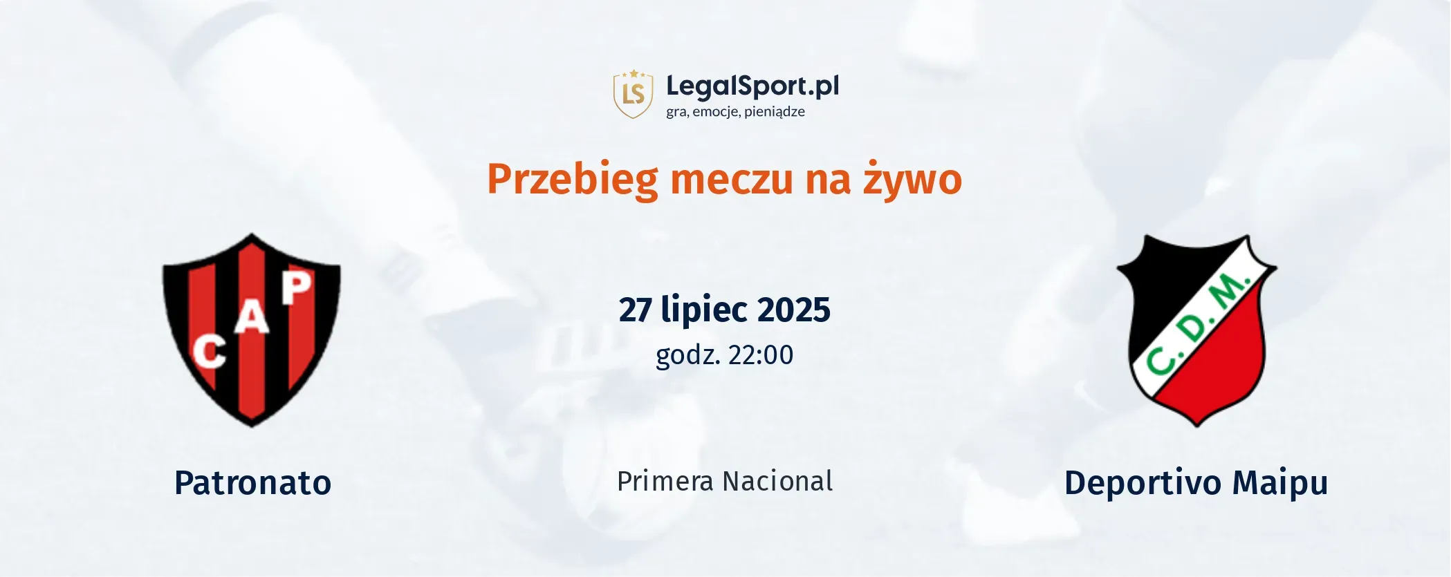 Przebieg Patronato - Deportivo Maipu