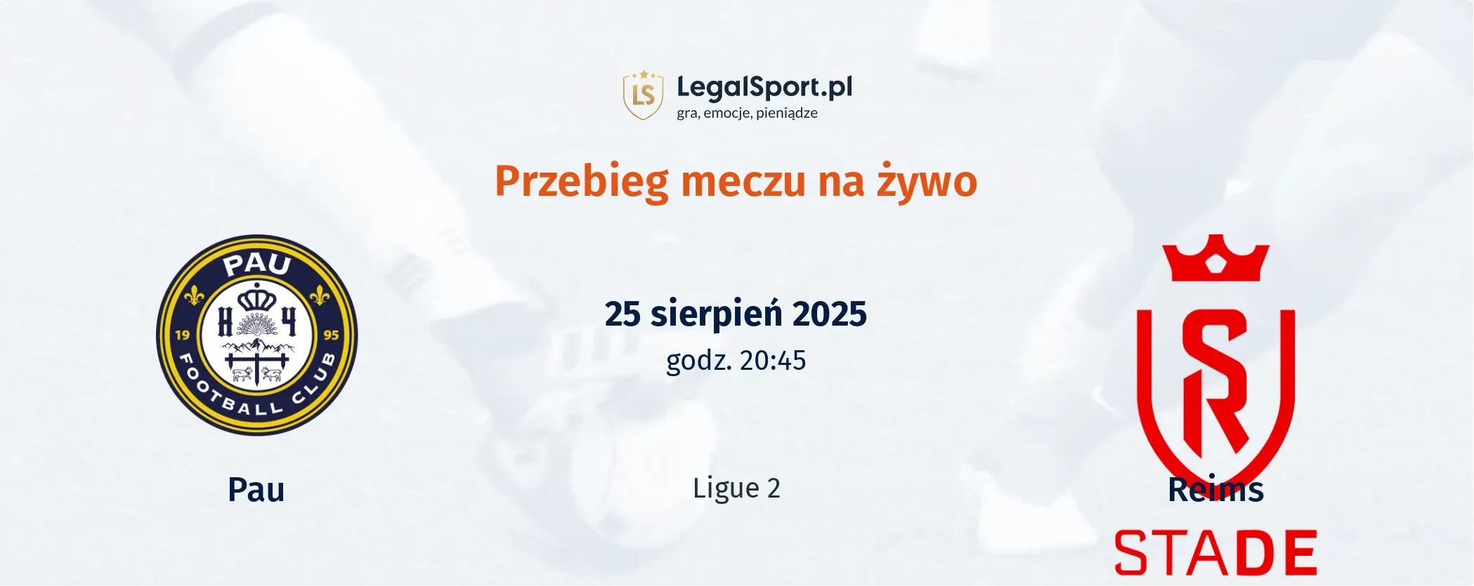 Przebieg Pau - Stade de Reims