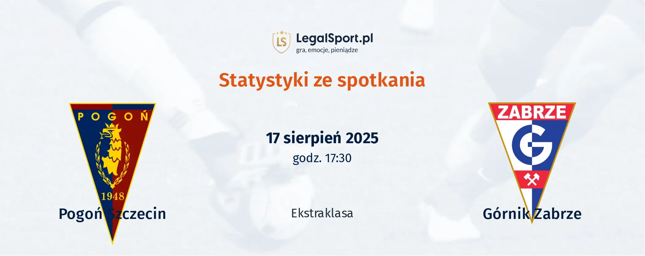 Statystyki Pogoń Szczecin - Górnik Zabrze