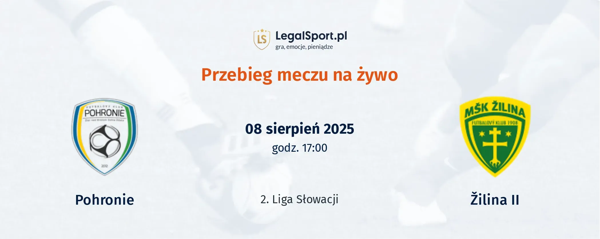 Przebieg Pohronie - Žilina II