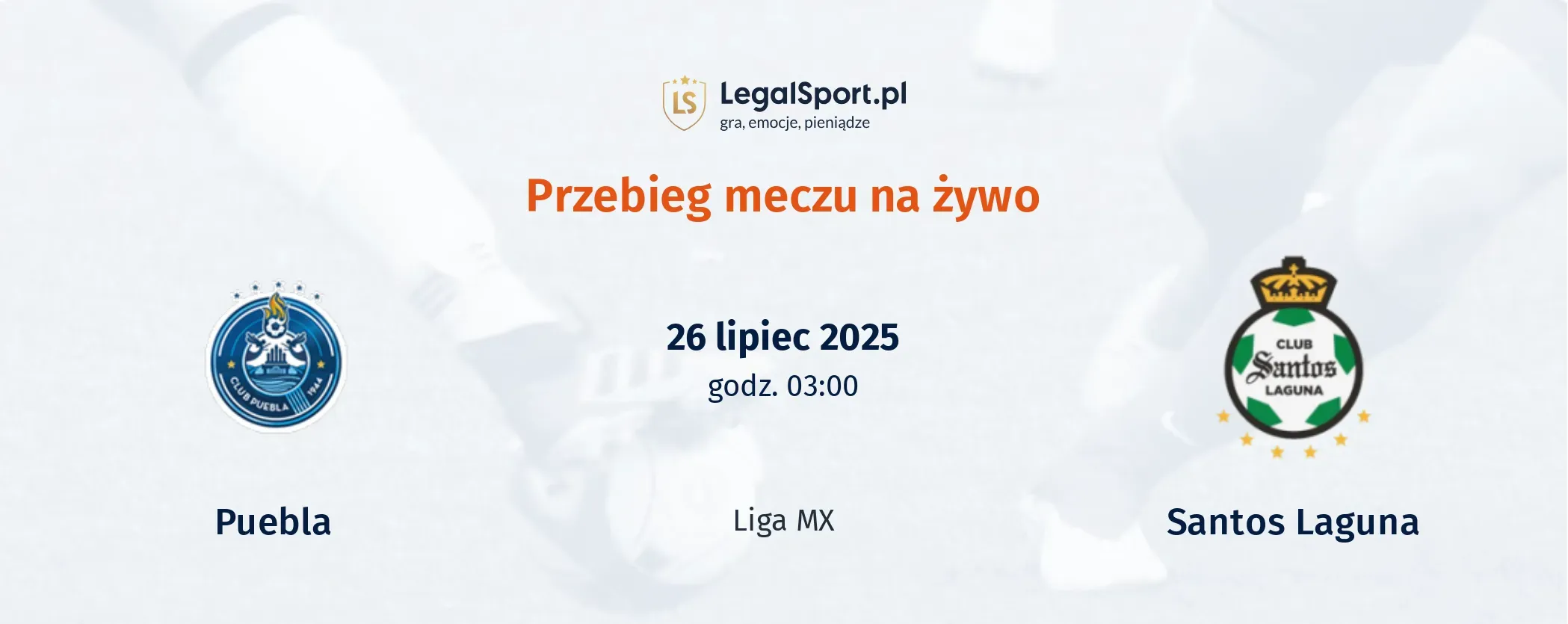 Przebieg Puebla - Santos Laguna