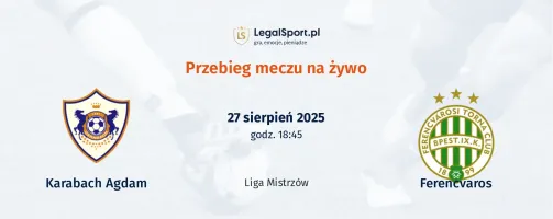 Przebieg Qarabag - Ferencvarosi TC