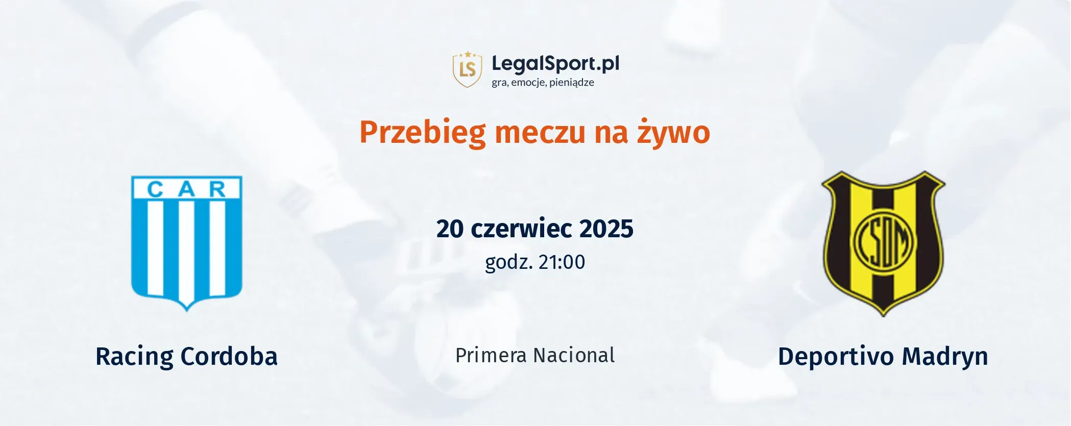 Przebieg Racing Cordoba - Deportivo Madryn