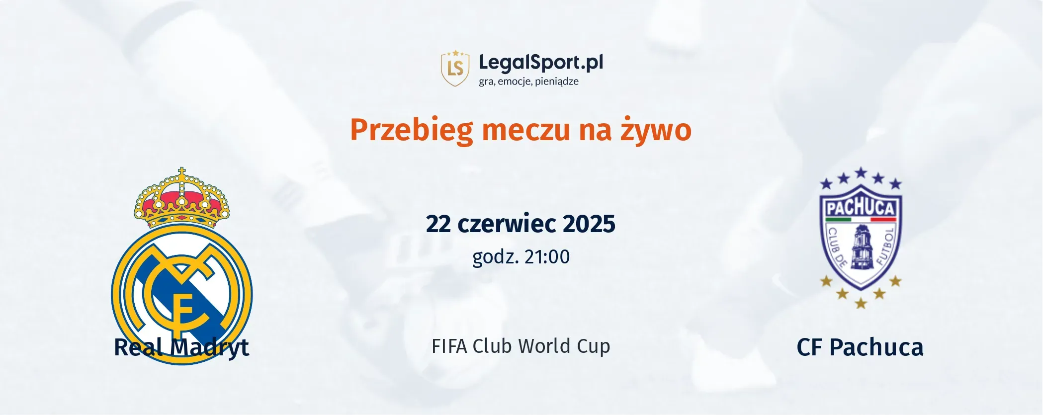 Przebieg Real Madryt - Pachuca