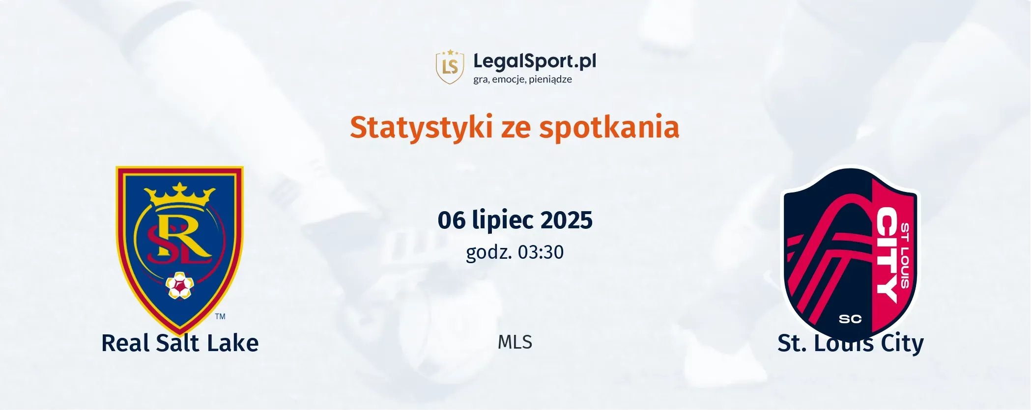 Statystyki Real Salt Lake - St. Louis City