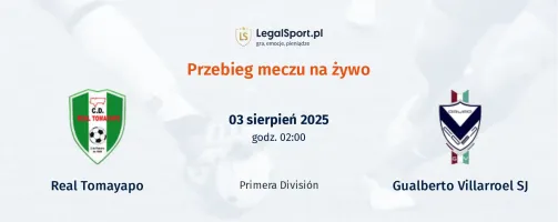 Przebieg Real Tomayapo - Gualberto Villarroel SJ