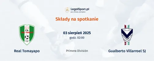 Składy Real Tomayapo - Gualberto Villarroel SJ