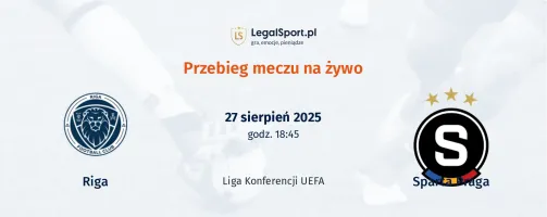 Przebieg Riga - Sparta Praga