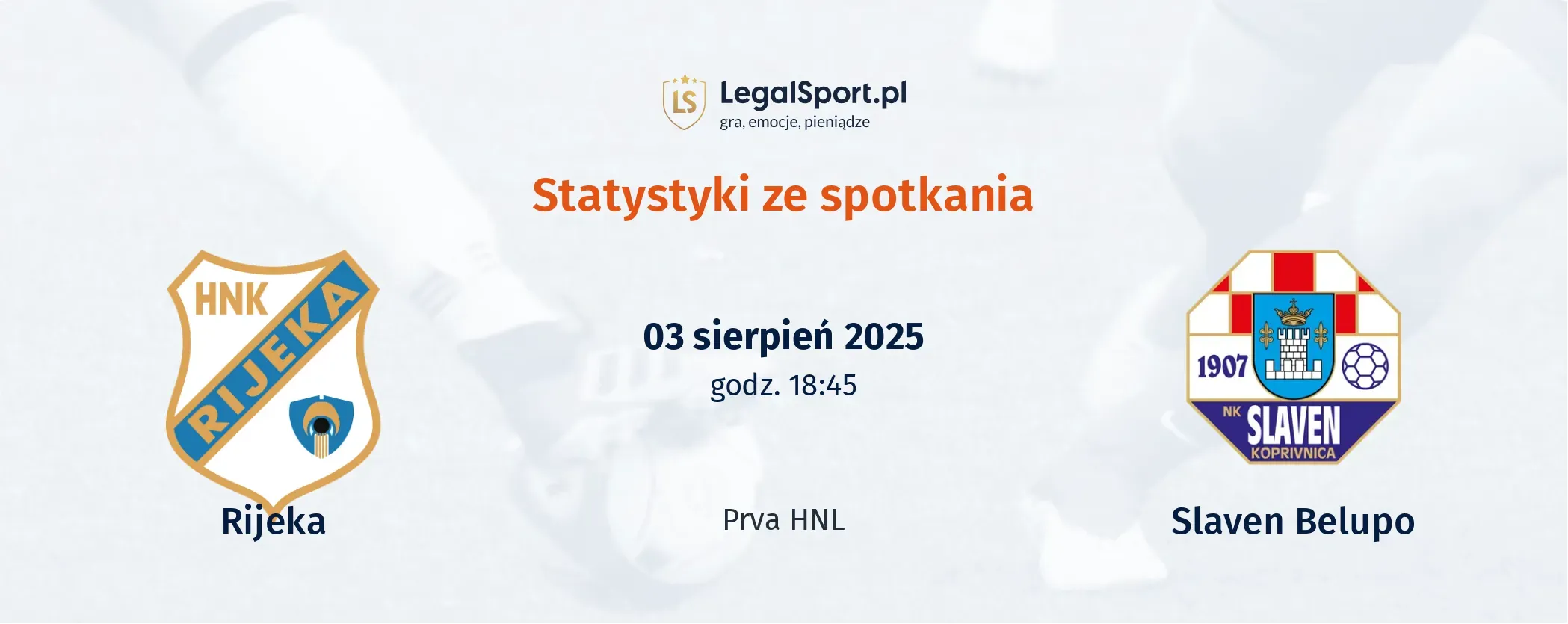 Statystyki Rijeka - Slaven Belupo