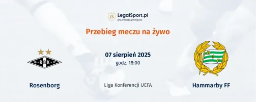 Przebieg Rosenborg - Hammarby FF