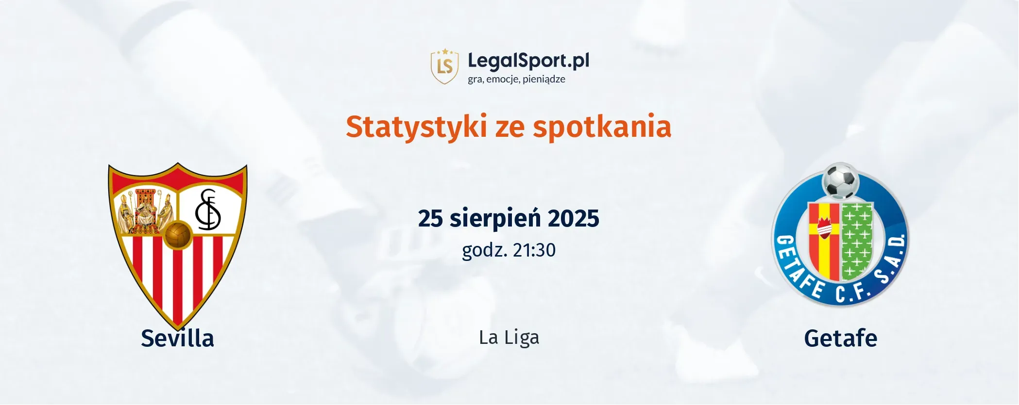 Statystyki Sevilla - Getafe