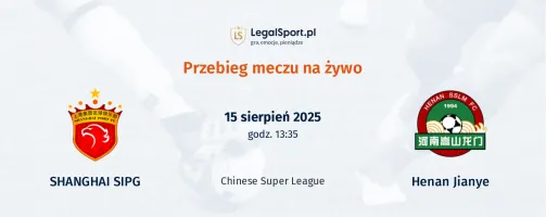 Przebieg SHANGHAI SIPG - Henan Jianye