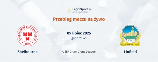 Przebieg Shelbourne - Linfield