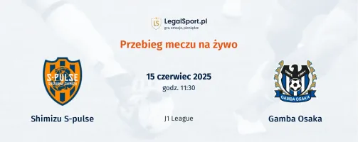 Przebieg Shimizu S-pulse - Gamba Osaka