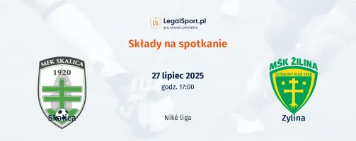 Składy Skalica - Žilina