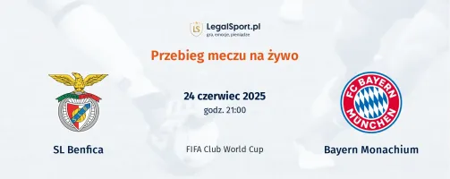 Statystyki SL Benfica - Bayern Monachium