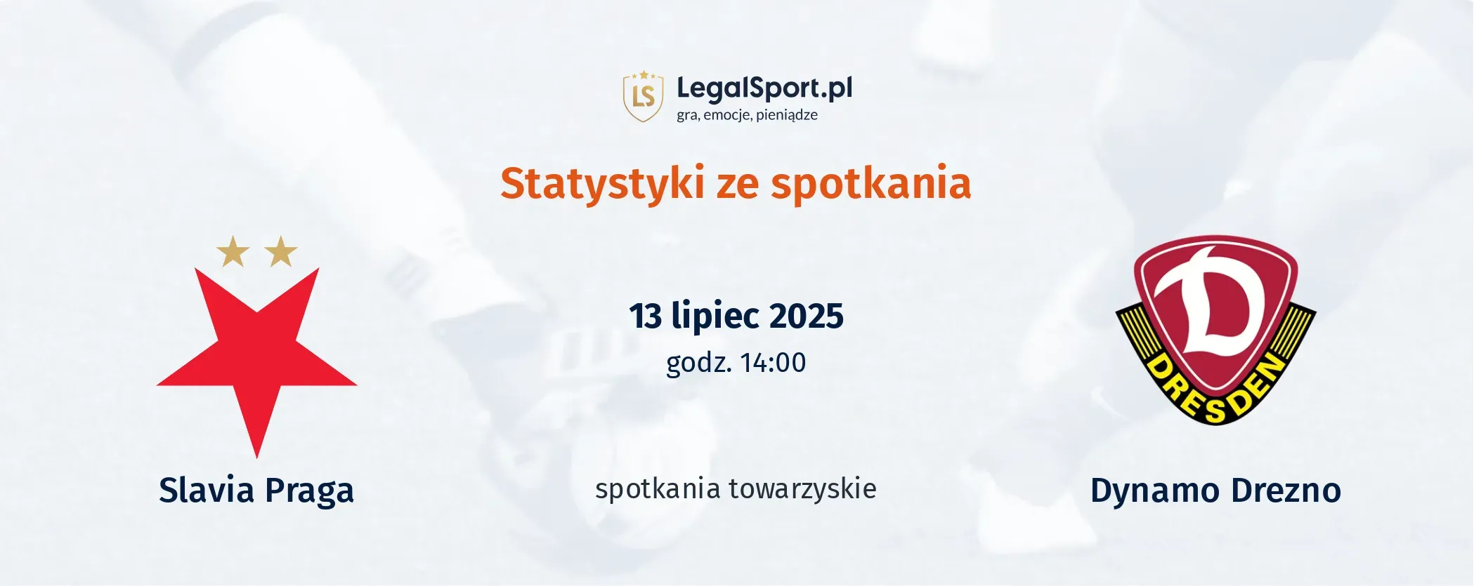 Statystyki Slavia Praga - Dynamo Drezno