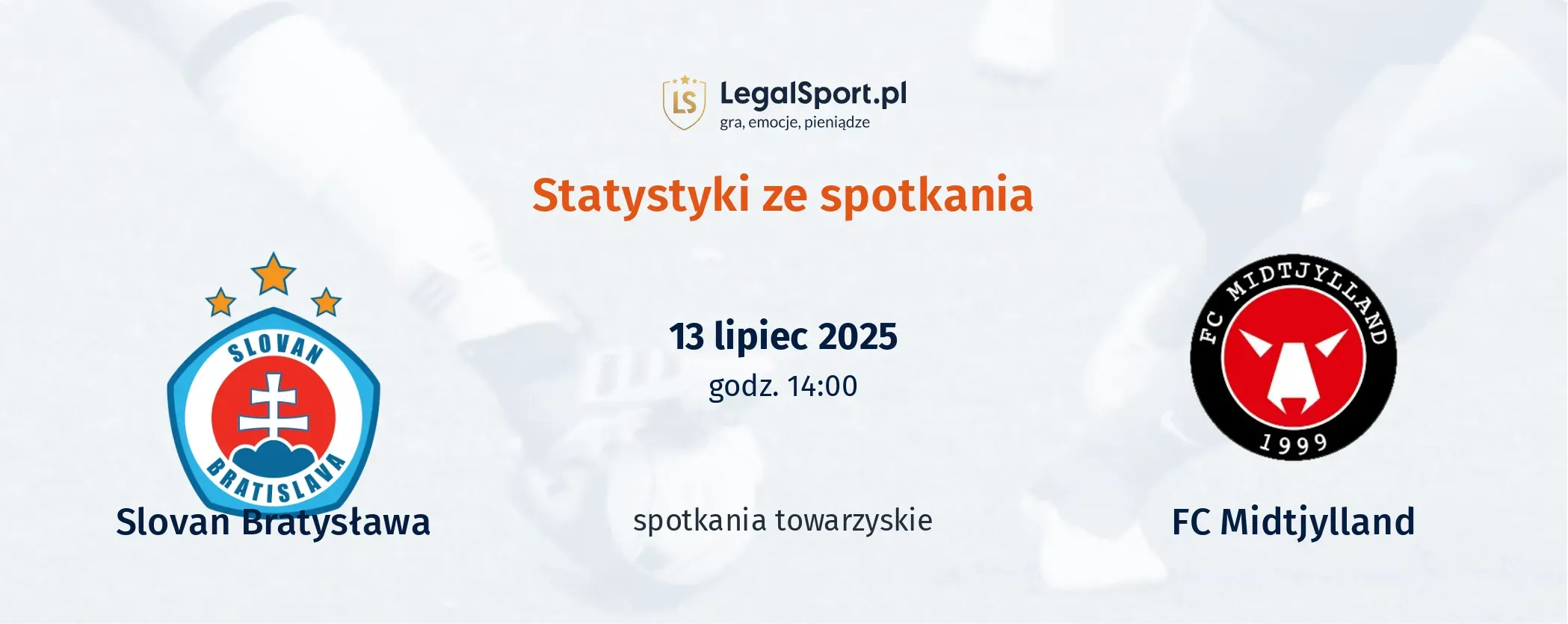 Statystyki Slovan Bratysława - FC Midtjylland