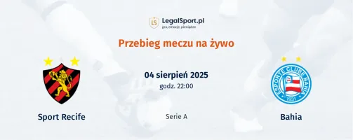 Przebieg Sport Recife - Bahia