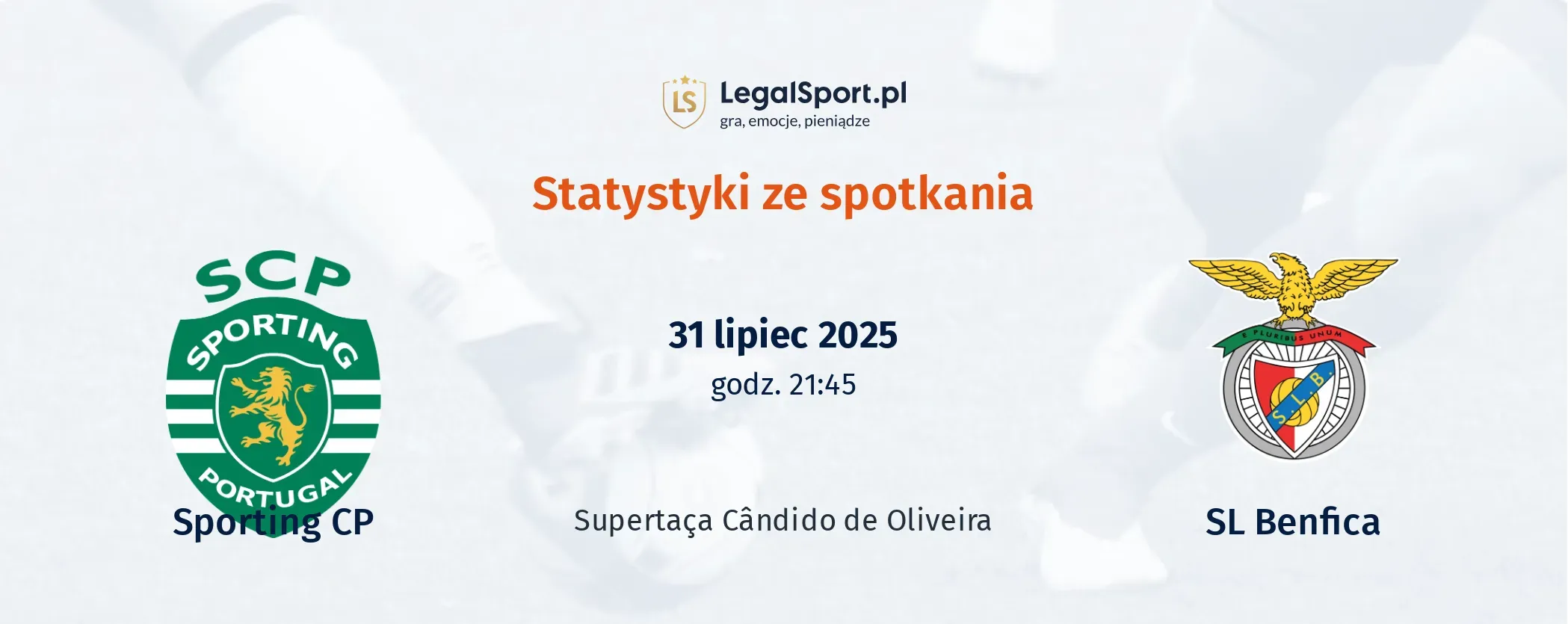 Statystyki Sporting CP - SL Benfica