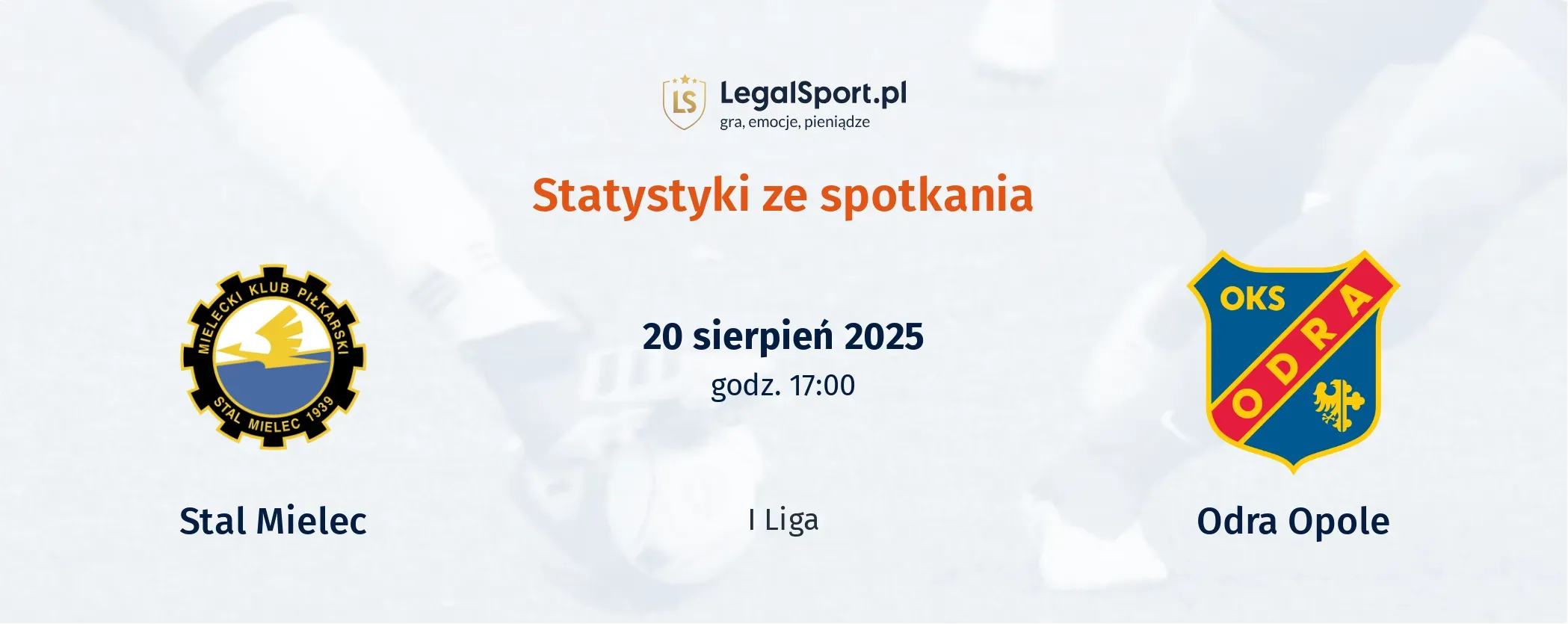 Statystyki Stal Mielec - Odra Opole