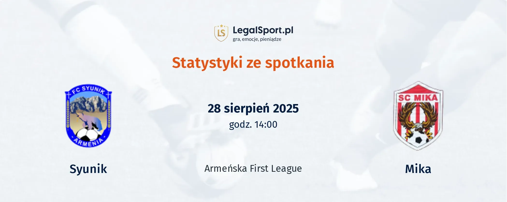 Statystyki Syunik - Mika