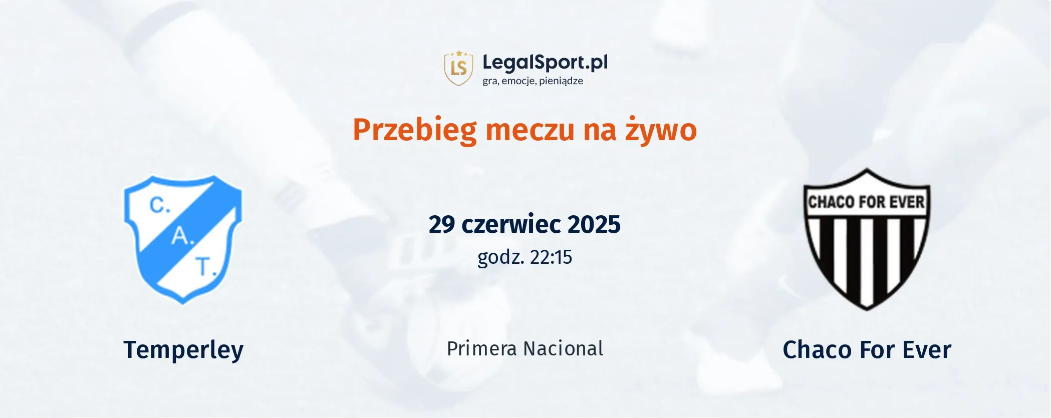 Przebieg Temperley - Chaco For Ever