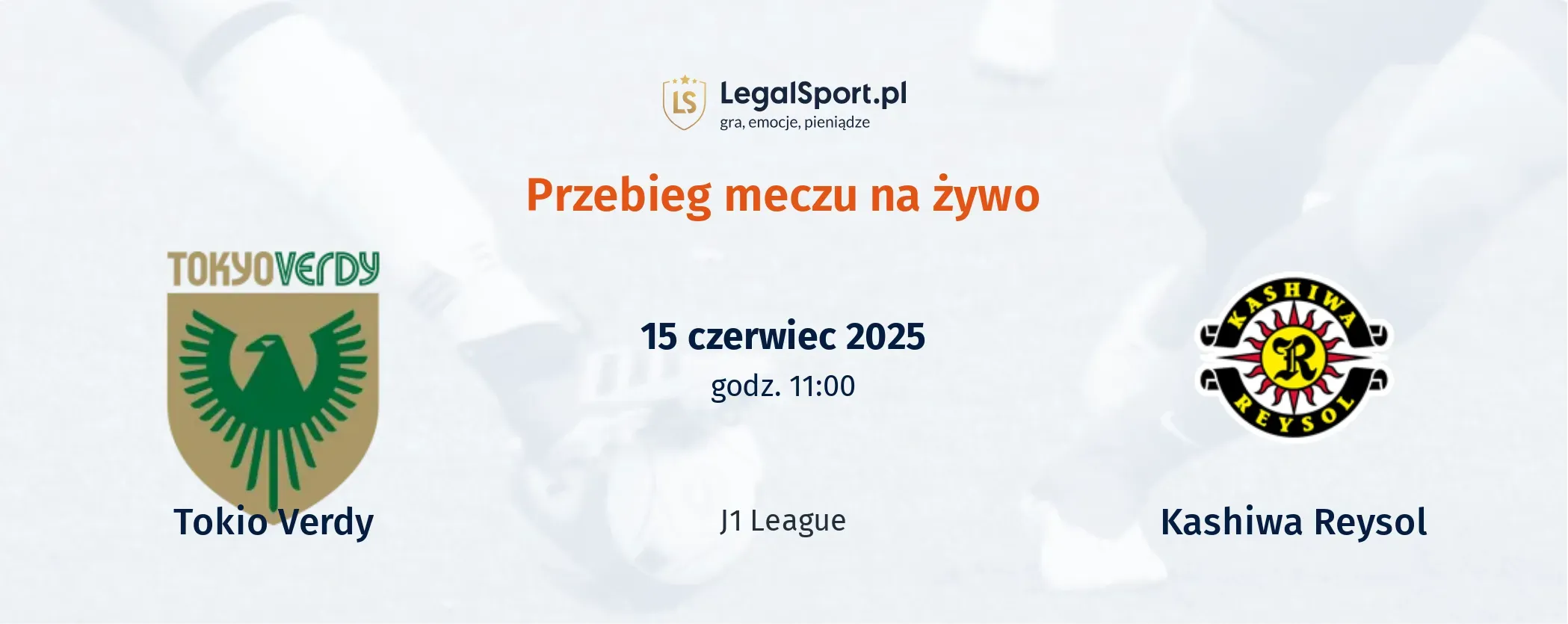 Przebieg Tokyo Verdy - Kashiwa Reysol