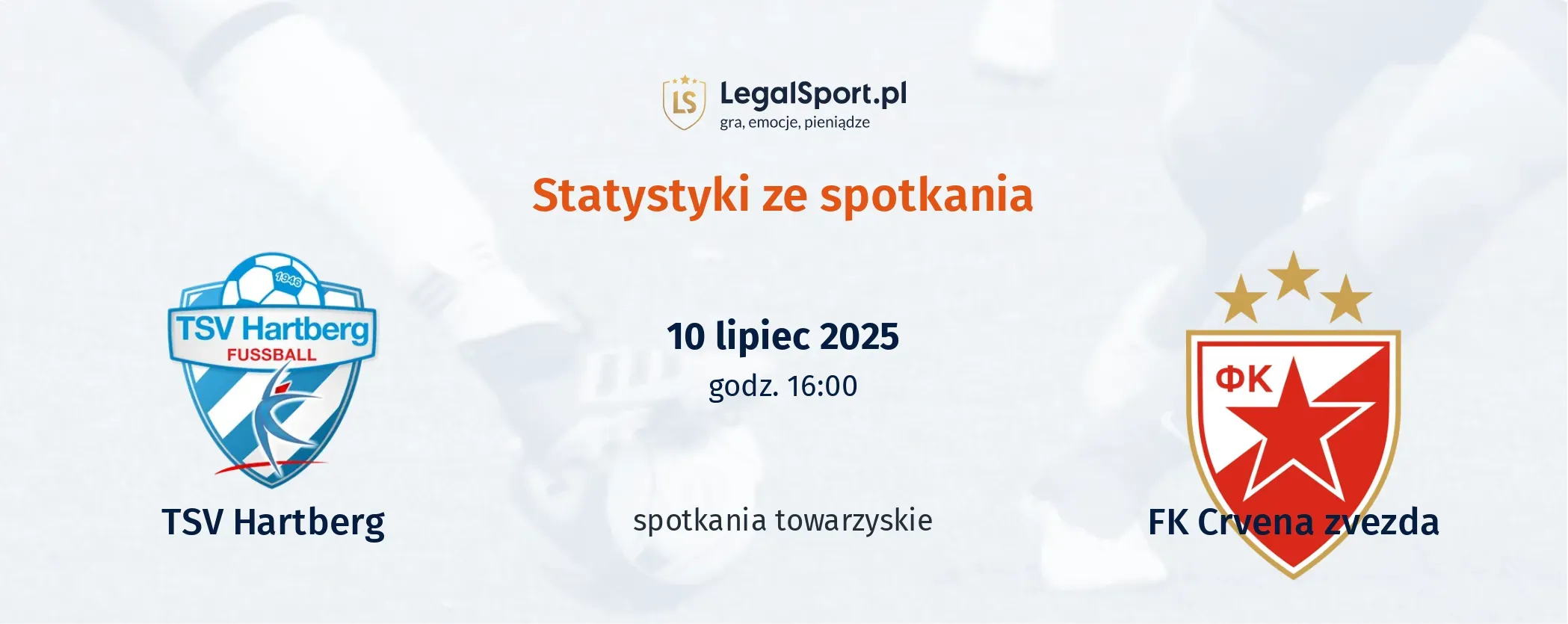 Statystyki TSV Hartberg - FK Crvena Zvezda