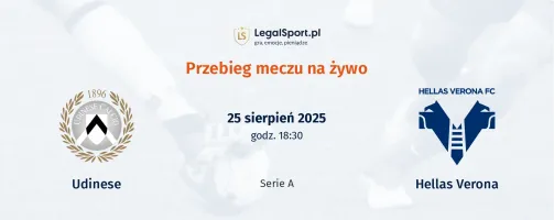 Przebieg Udinese - Hellas Verona