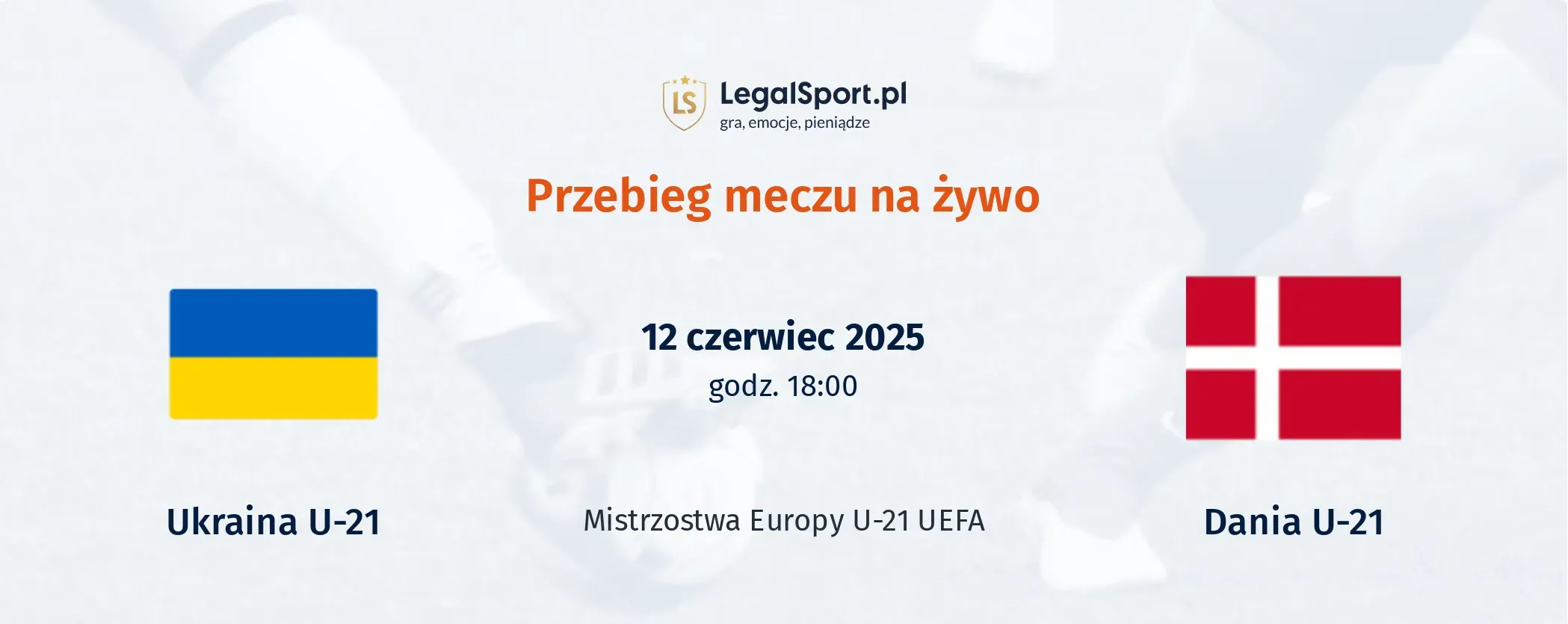 Przebieg Ukraina U-21 - Dania U-21