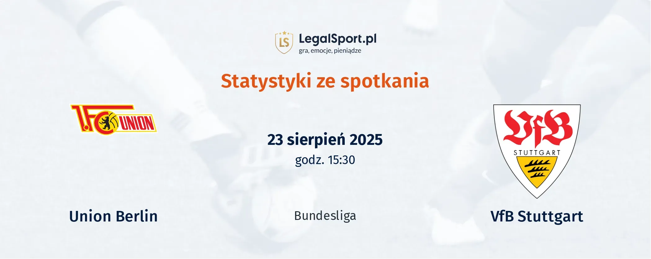 Statystyki Union Berlin - VfB Stuttgart