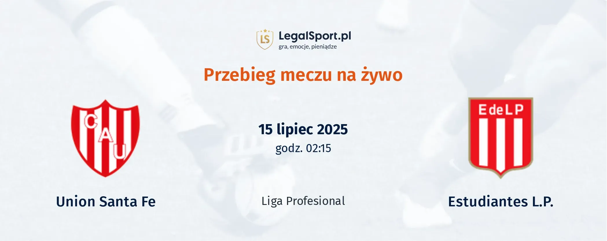 Przebieg Union Santa Fe - Estudiantes L.P.