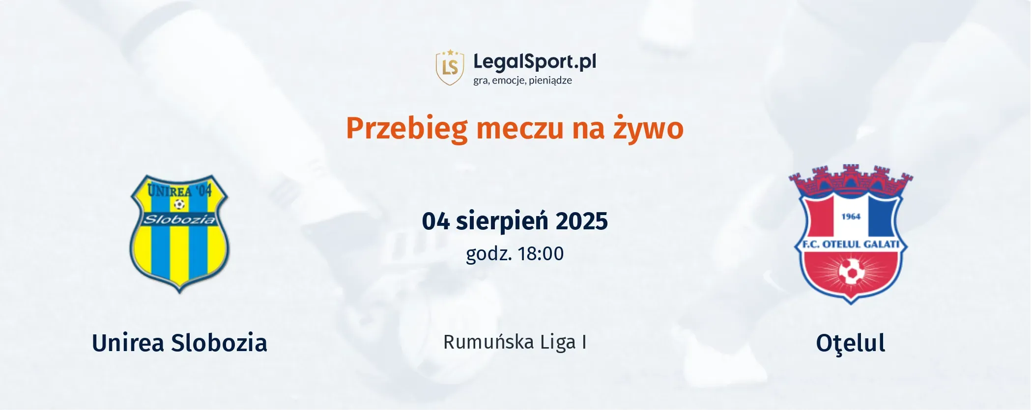 Przebieg Unirea Slobozia - Oţelul