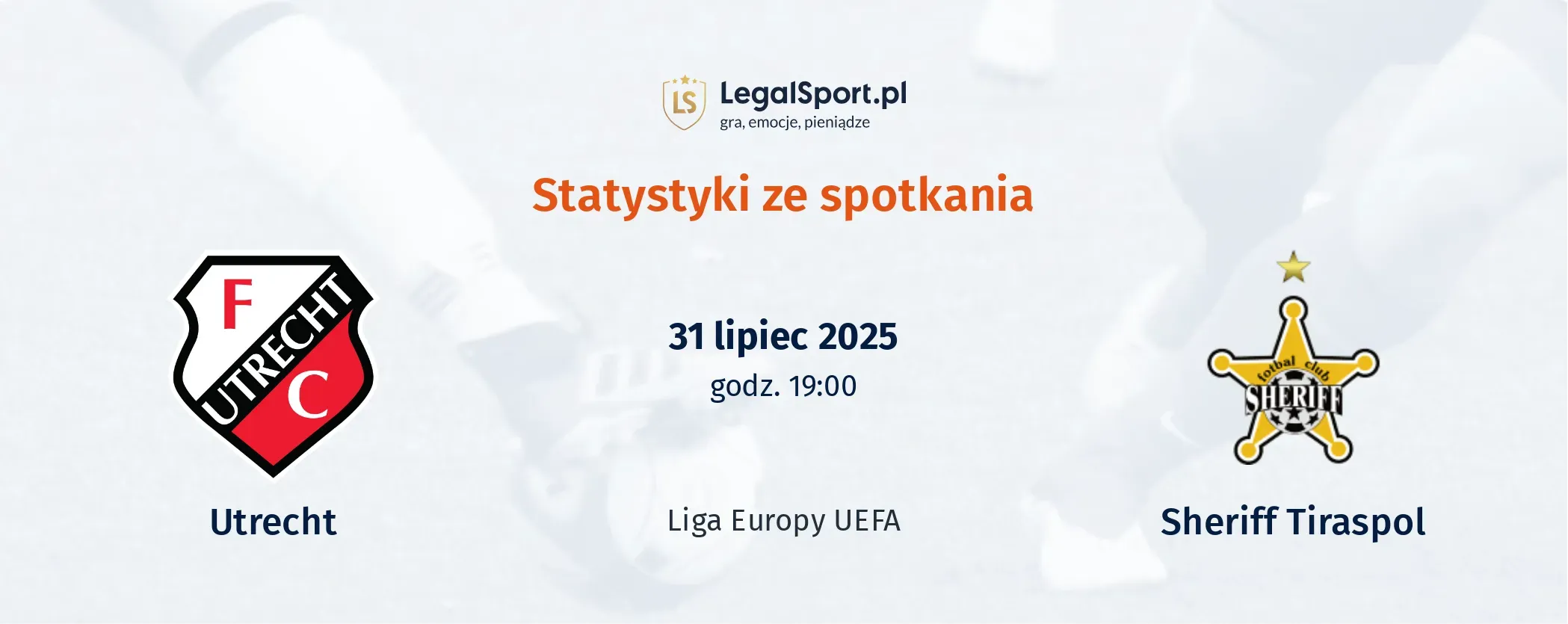 Statystyki Utrecht - Sheriff Tiraspol