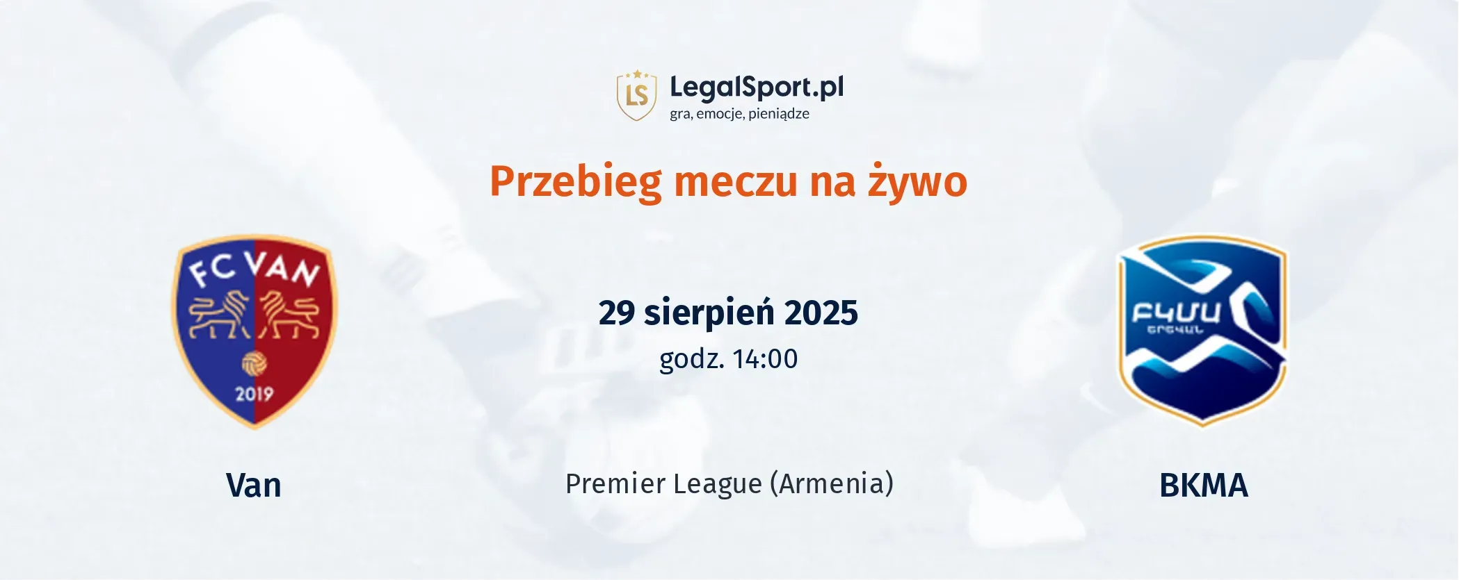 Przebieg Van - BKMA