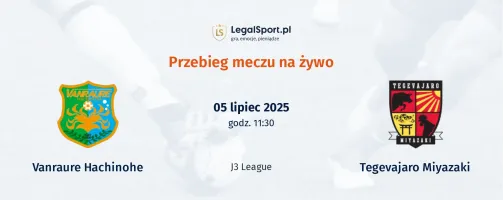 Przebieg Vanraure Hachinohe - Tegevajaro Miyazaki