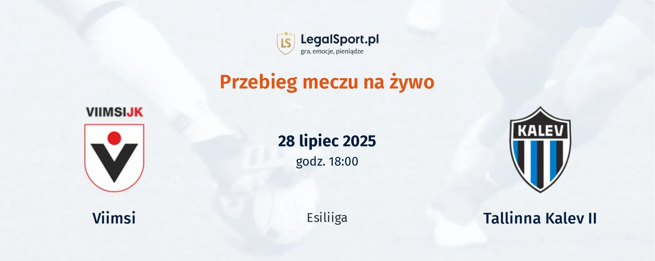 Przebieg Viimsi - Tallinna Kalev II