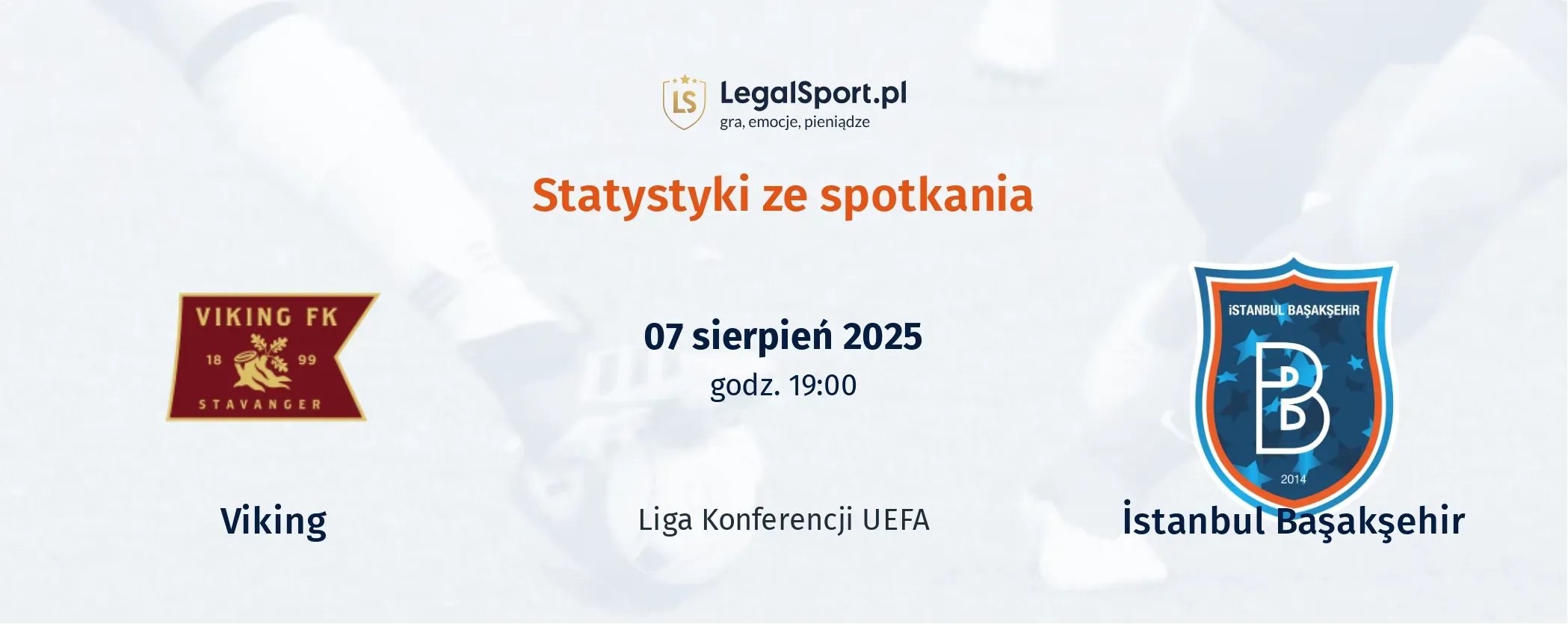 Statystyki Viking - Istanbul Basaksehir