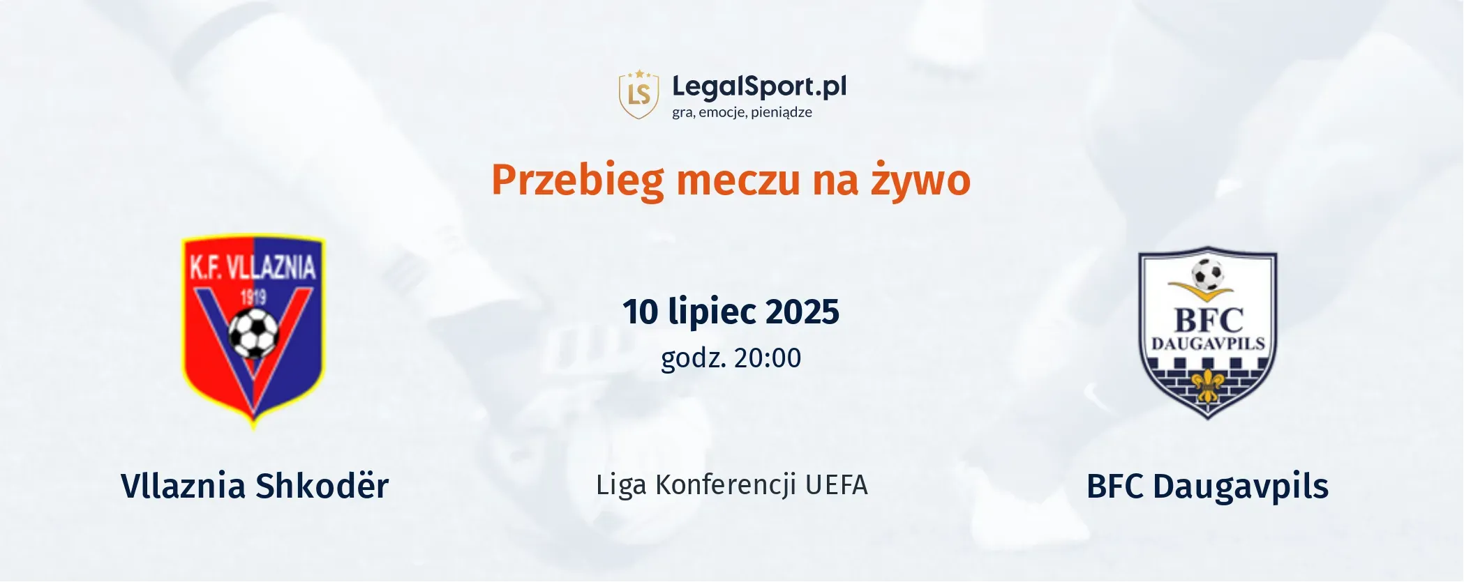 Przebieg Vllaznia Shkodër - BFC Daugavpils