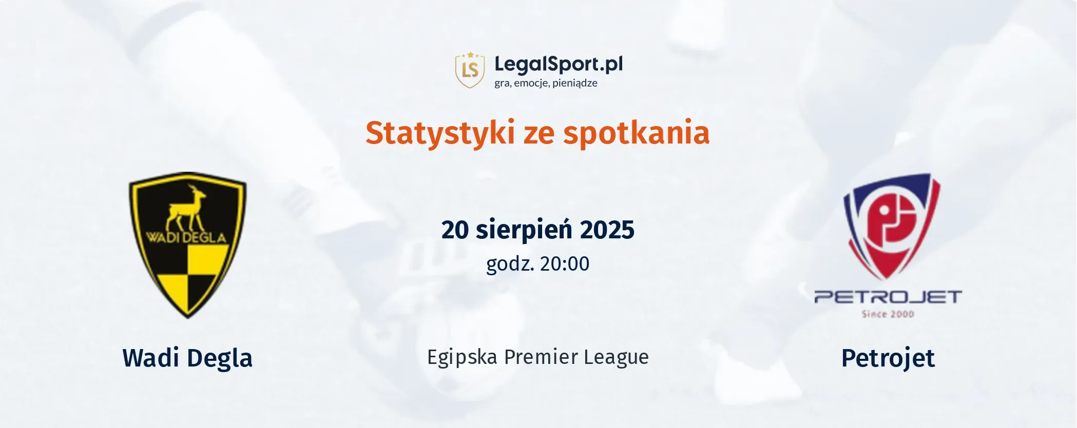 Statystyki Wadi Degla - Petrojet