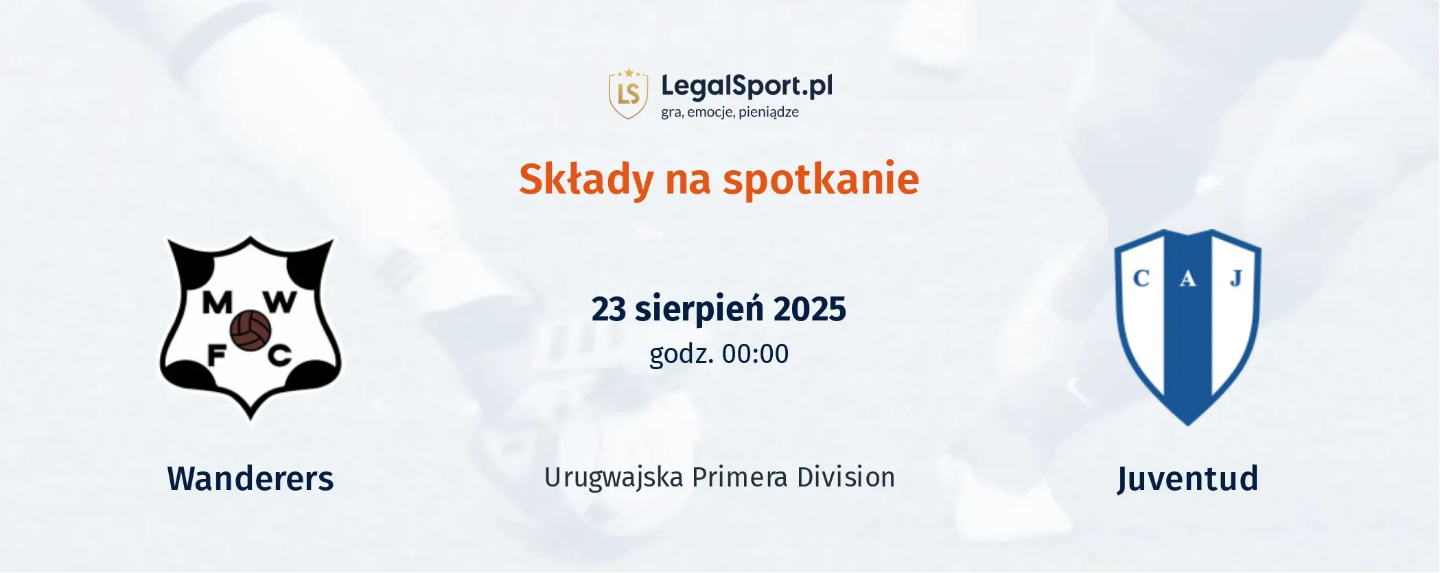 Składy Wanderers - Juventud
