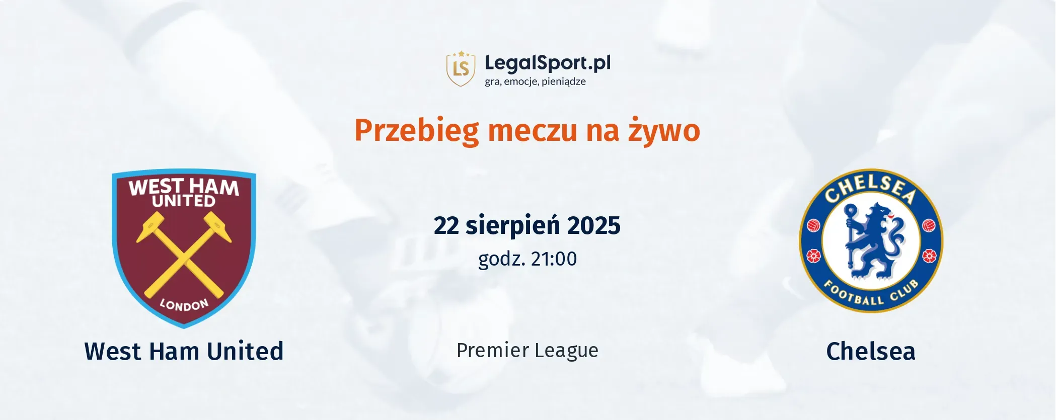 Przebieg West Ham United - Chelsea