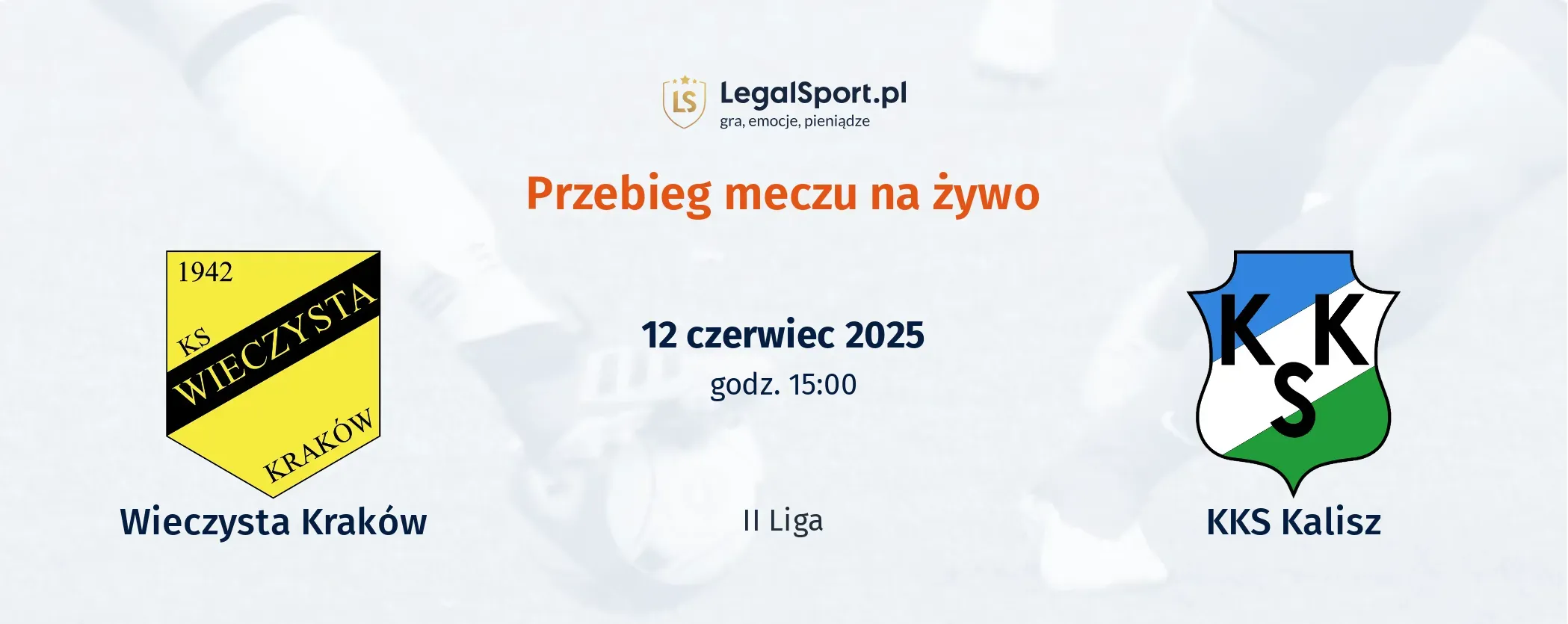 Statystyki Wieczysta Kraków - KKS Kalisz