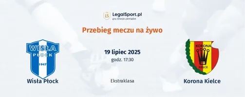 Przebieg Wisła Płock - Korona Kielce