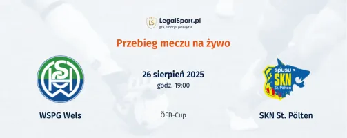 Przebieg WSPG Wels - SKN ST. Polten