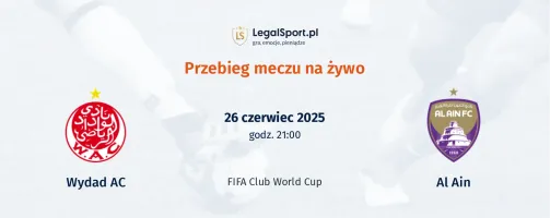 Przebieg Wydad AC - Al Ain