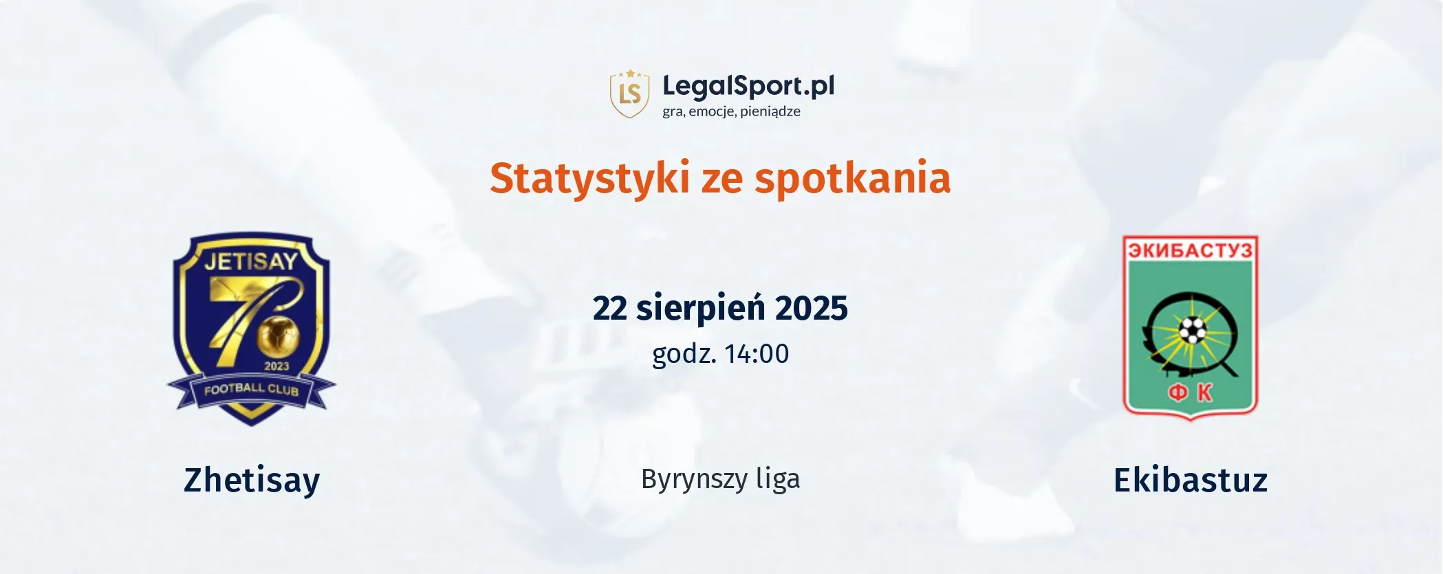 Statystyki Zhetisay - Ekibastuz